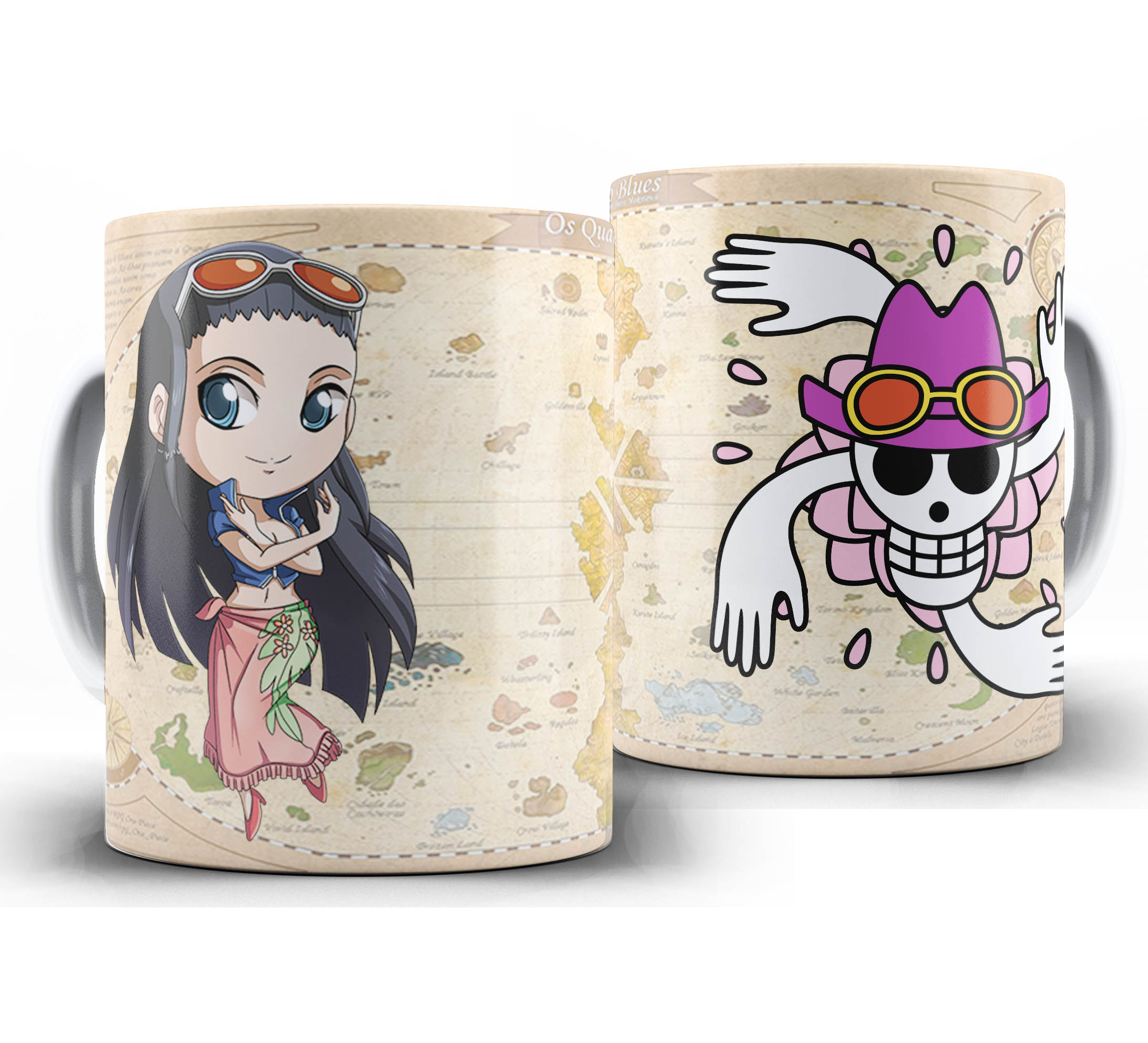 Caneca Anime - One Piece Chibi - Robin